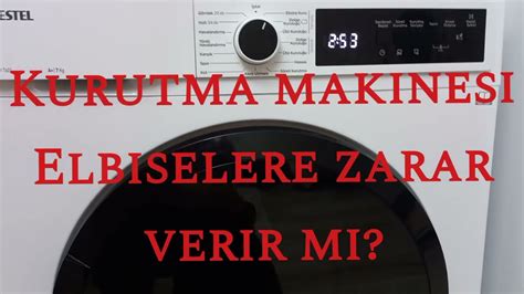 Kurutma makineleri kumaşlara zarar verir mi?