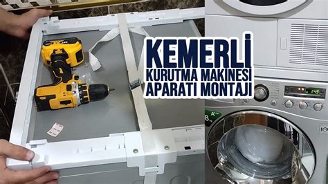 Kurutma makinesi montajı için gerekli ekipmanlar